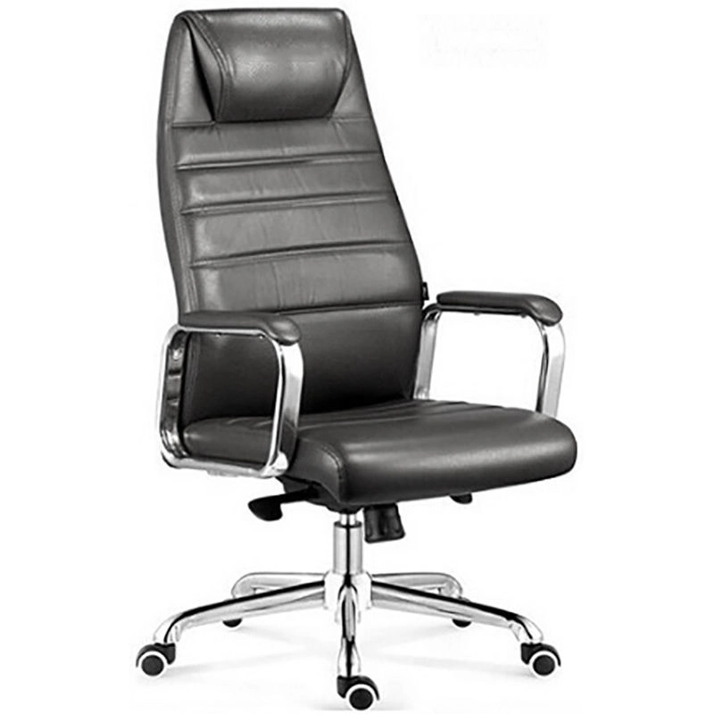 0006714_brion-leather-chair-black Brion Leather Chair - Black - Image 1