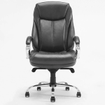 Superior Leather Chair - Black