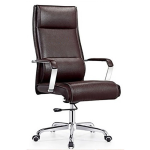 Waldo Leather Office Chair - Black