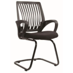 Creative Plastic Mesh Back Visitor Chair