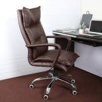 Segge Luxury Leather Chair - Brown