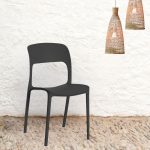 MOORDOT BLACK - CAFE CHAIR